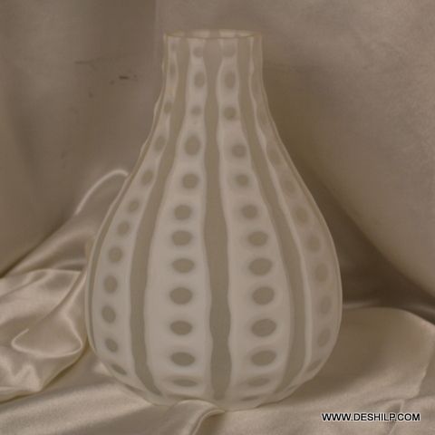 DESIGNER GLASS DECOR FLOWER VASE