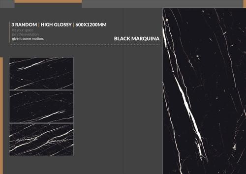 Black Glazed Vitrified Tiles