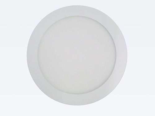 White 22 W Round Panel