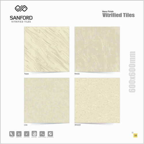 Plain Vitrified Tiles