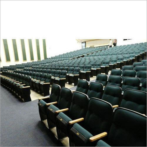 Dark Green Auditorium Chair