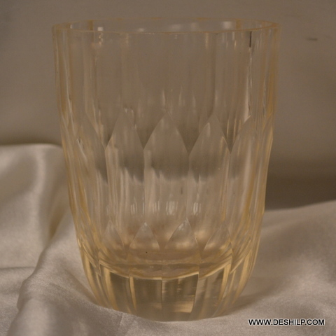 GLASS T LIGHT CANDLE HOLDER