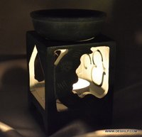 Glass Aroma Candle Oil Burner