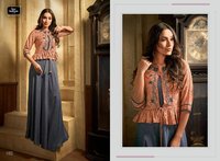 Designer Kurti With Koti