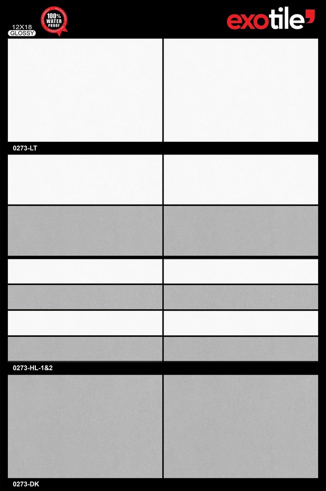 Matt Digital Ceramic Wall Tiles - Ceramic, 300 x 450 mm, Multi Color | Acid-Resistant, Heat Insulation, Non-Slip, Rustic, Wear-Resistant