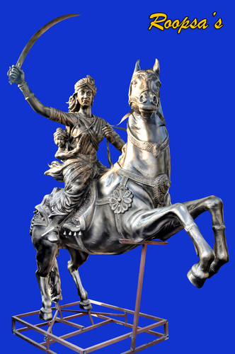 As Per Customer Choice Rani Laxmi Bai Horse Riding