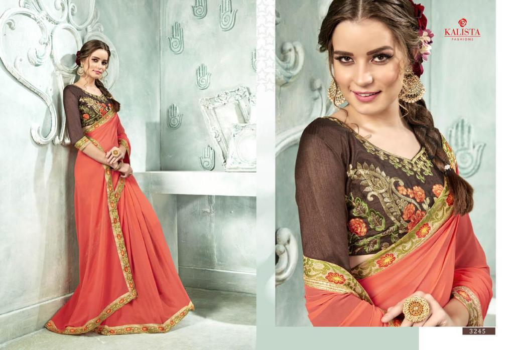 Georgette Designer Sarees