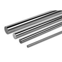 Stainless Steel Hard Chrome Bars - Industrial Grade, Silver Polished Finish, Durable Steel Bars