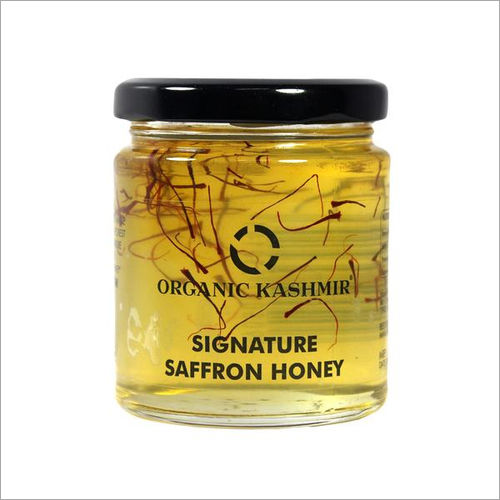 250gm Saffron Organic Honey