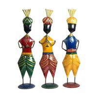 Indian Handmade Home Decorative New Punjabi Musician Statue Sculptures