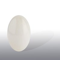 Satyamani Natural White Moonstone Shiva Lingam