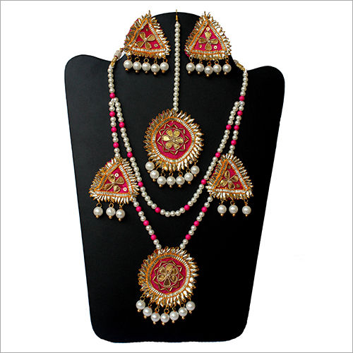 Traditional Indian Handmade Women's Golden Gota Patti Work 