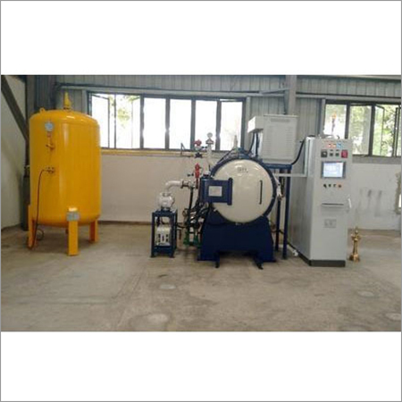 Vacuum Tempering Furnace - High Capacity, White Color | Efficient Heat Treatment for Stainless Steel and Alloys, Easy to Use