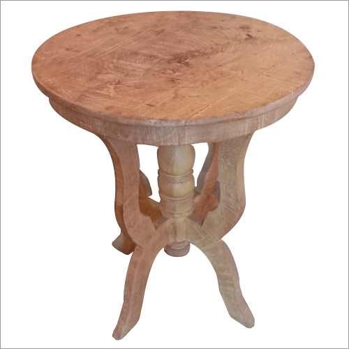 Wooden Corner Table By PUSHPA ART