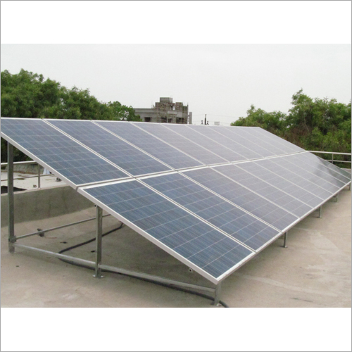 Solar Power Panel Mounting Structure