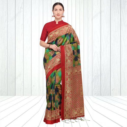 Printed Silk Saree