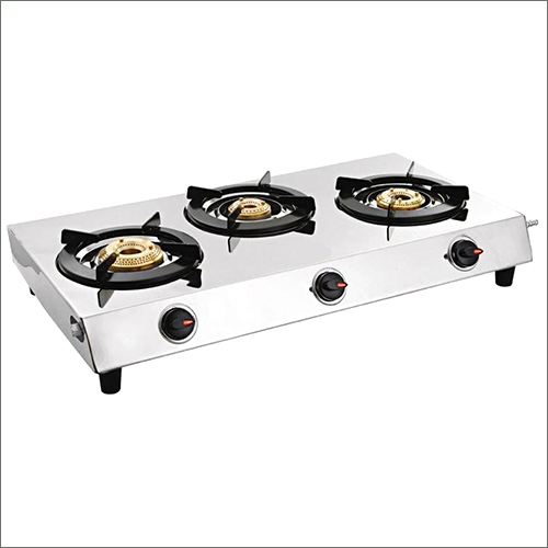 Manual Three Burner Ss Nano Gas Stove
