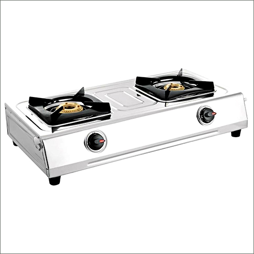 Manual Two Burner Ss Nano Gas Stove