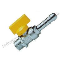 CIM 170 Gas Ball valve with in built nose nipple