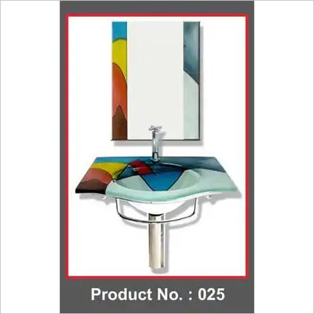 Green Glass Wash Basin