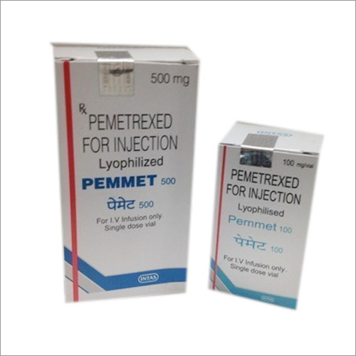 Pemetrexed For Injection - 500mg Liquid Anticancer Medication | Suitable for All, Requires Medical Supervision