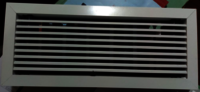 Linear Grill - Customizable Sizes, Rust Proof Finish | Durable, Lightweight, Robust Design For Air Ventilation Systems