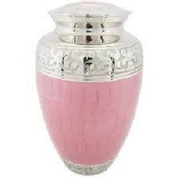 Mother of Pearl Brass Funeral Cremation Urn