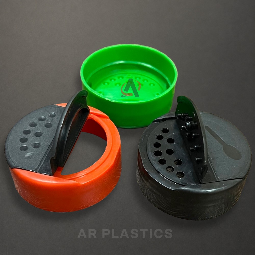 46 MM Flip Top Cap - Plastic Material, 46 Millimeter Diameter | Available in All Colors, Customizable Options