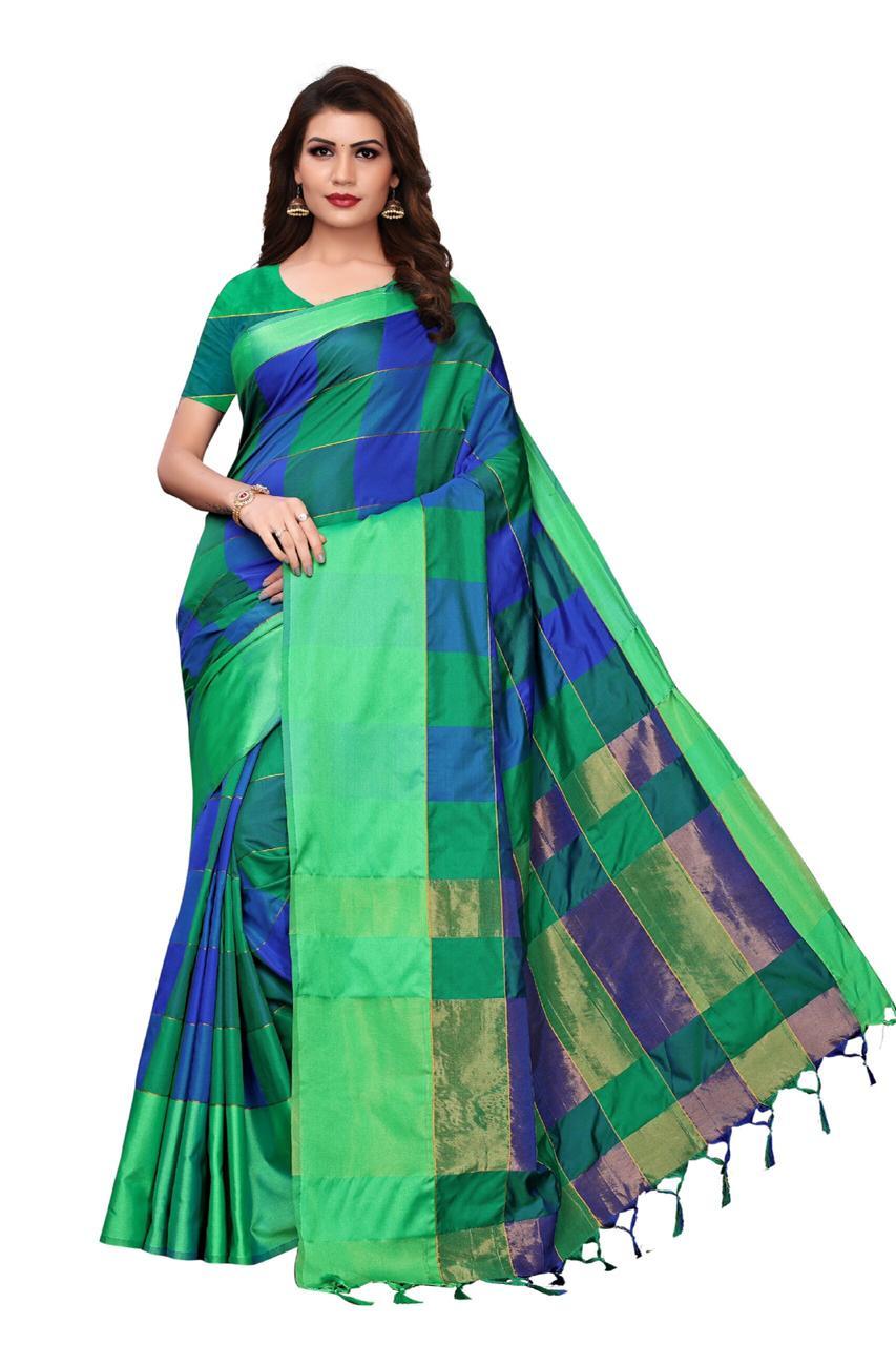 PREMIUM COTTON SILK SAREE
