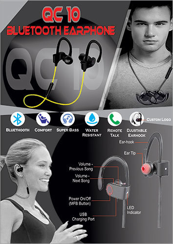 Earphone QC 10s By SSM SOLUTIONS