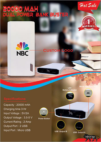 20000 Duel Power Bank Buster