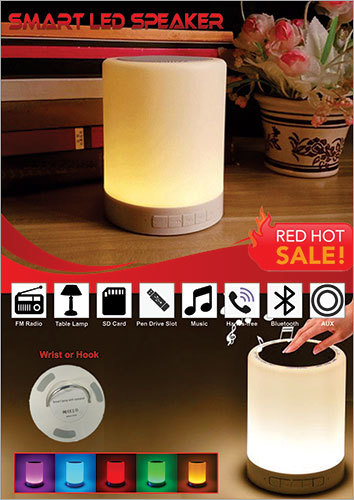 More Color Touch Led Lamp Speaker