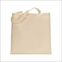 Plain Cotton Hand Bag - Cotton Fabric, 12x16 inches, White | Plain Design for Everyday Use, Eco-Friendly & Versatile Carrying Solution