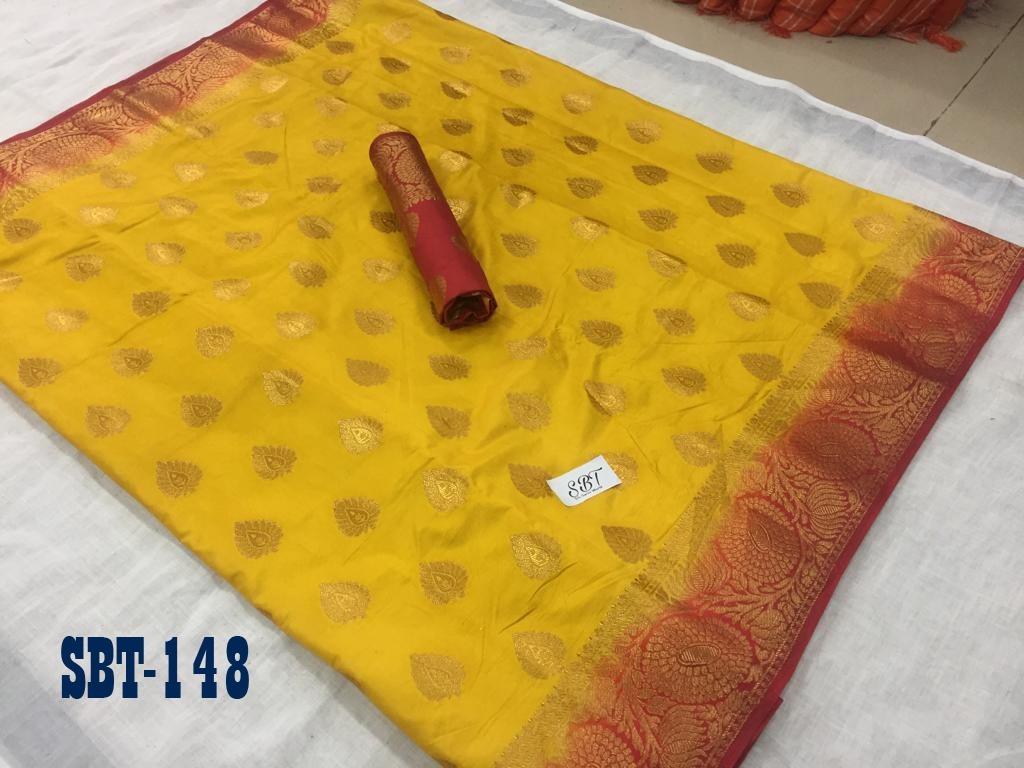 Flower Border Kanchivaram Rich Pallu Design Saree