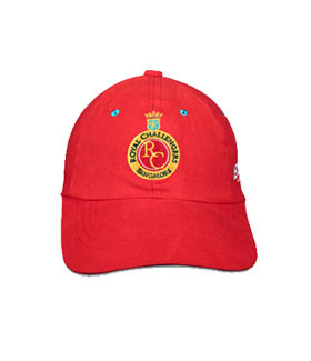 Caps - Cotton, One Size, Red, Curved Visor | Adjustable Closure, Sun Protection, Team Logo Embroidery, Breathable Fabric, Comfortable Fit
