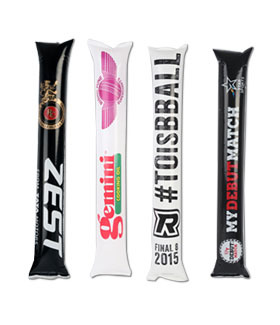 Cheer Stick - PVC Inflatable, Variable Size | Highly Visible, Durable, Customizable, Lightweight, Easy Inflation