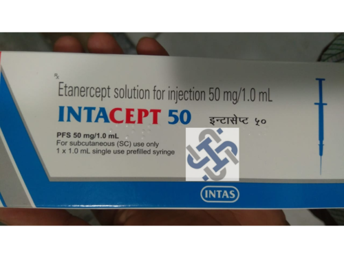 Intacept Etanercept 50mg Injection By SURETY HEALTHCARE