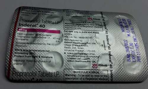 Propranolol 2x 20 Mg