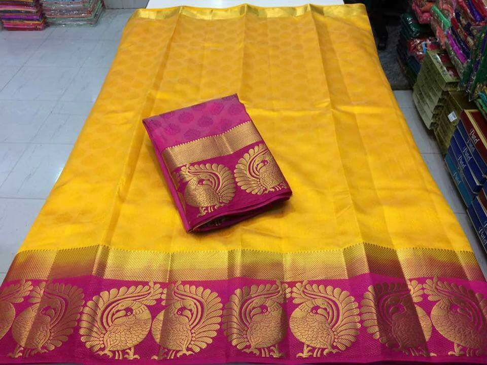 Kanjivaram Printed Saree