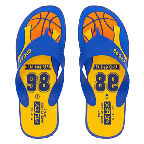 Men Beachwear Flip Flop - Rubber, Slip-On Style | Comfortable Footwear for Summer Adventures, Ideal for Beach and Poolside Use