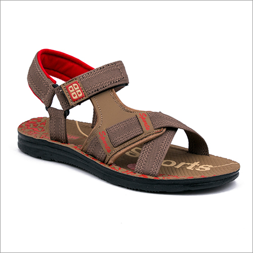 Mens Sandal - Synthetic Rubber Bottom, Buckle Type, Beautiful Color Combination, Alluring Pattern, Strong Treads for Enhanced Grip