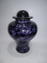 Red Marble Adult Cremation Urn