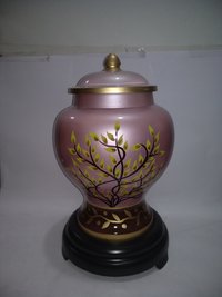 Adult Pink  Cremation Urn
