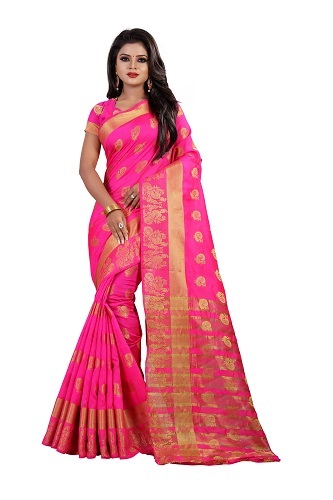 New Cotton Silk Weaving Saree