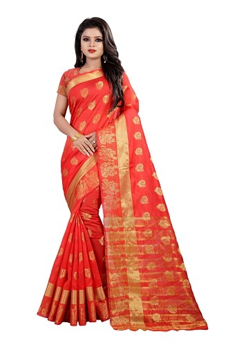 New Cotton Silk Weaving Saree