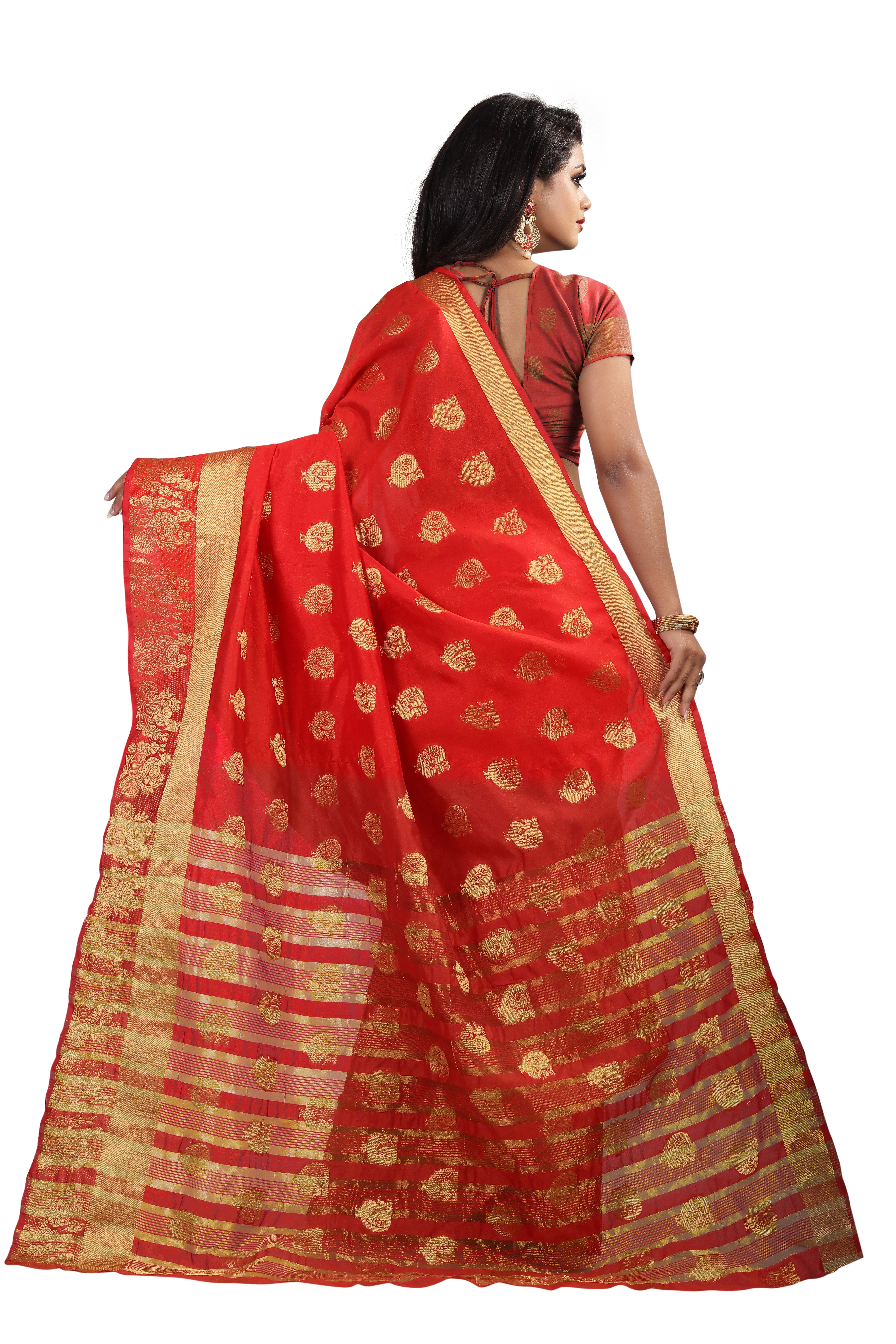 New Cotton Silk Weaving Saree