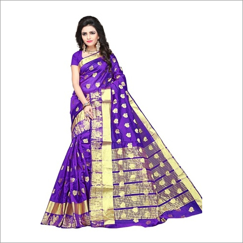 Fancy Cotton Silk Saree