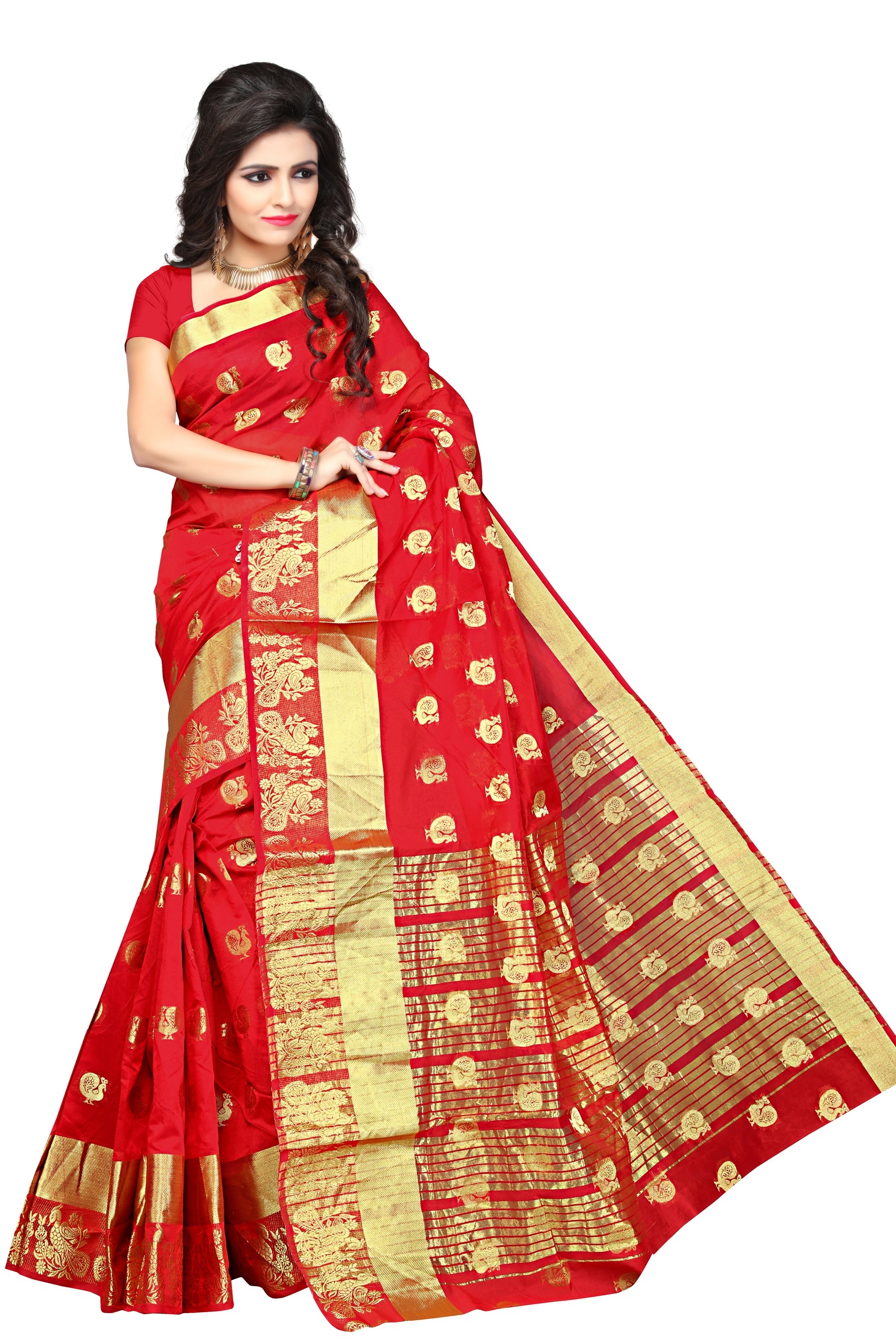 Fancy Cotton Silk Saree