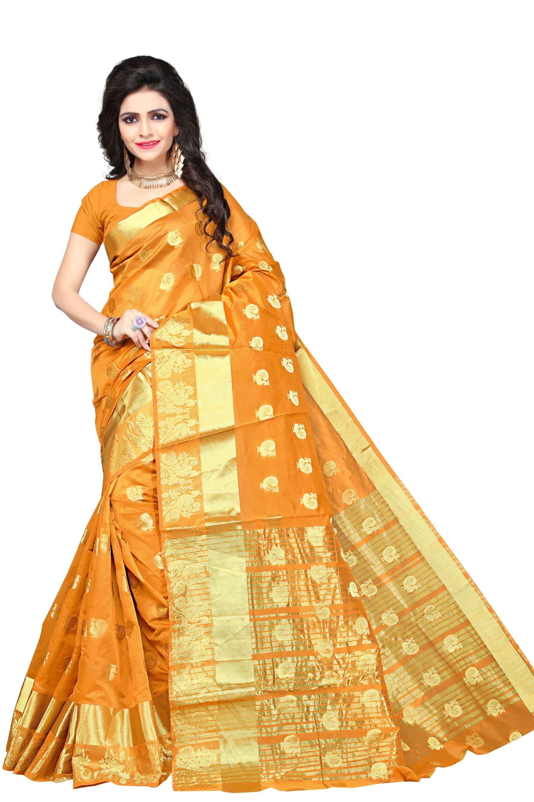 Fancy Cotton Silk Saree