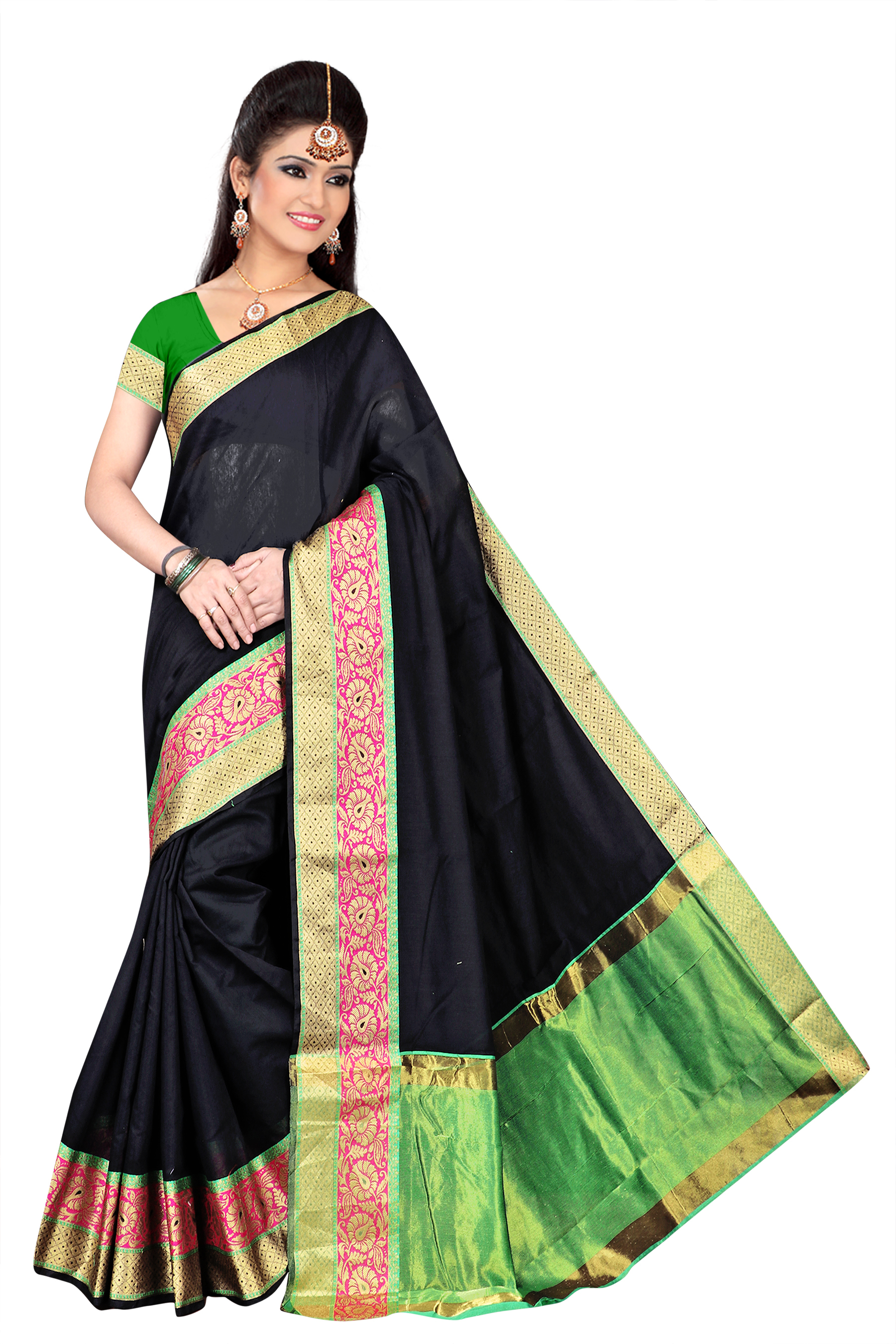 Fancy Pure Cotton Saree